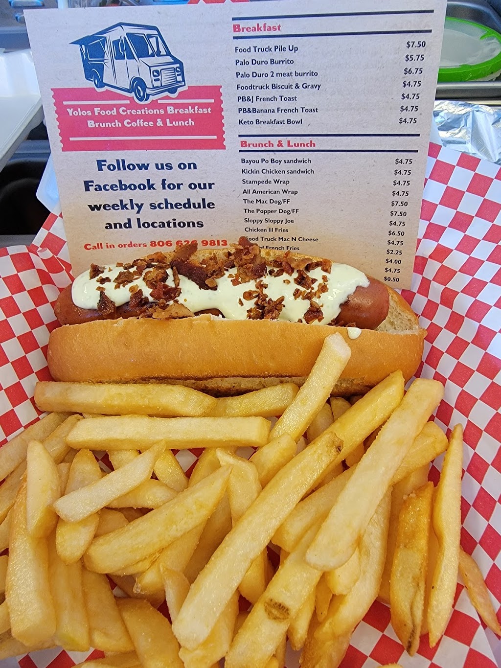 Yolos food truck & Restaurant | restaurant | 316 6th Ave, Amarillo, TX 79101, USA | 8063370508 OR +1 806-337-0508