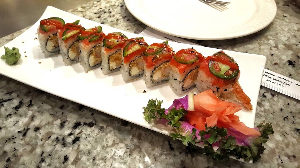 Kabuki Japanese Steak House & Sushi | restaurant | 220 Nottingham Dr, Cary, NC 27511, USA | 9193808081 OR +1 919-380-8081