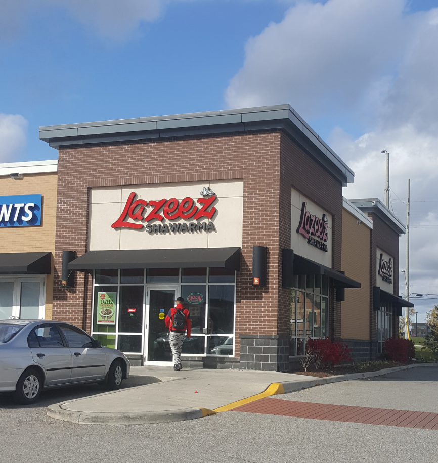 Lazeez Shawarma | restaurant | 8982 Chinguacousy Rd Unit #4, Brampton, ON L6Y 5X6, Canada | 9054590786 OR +1 905-459-0786