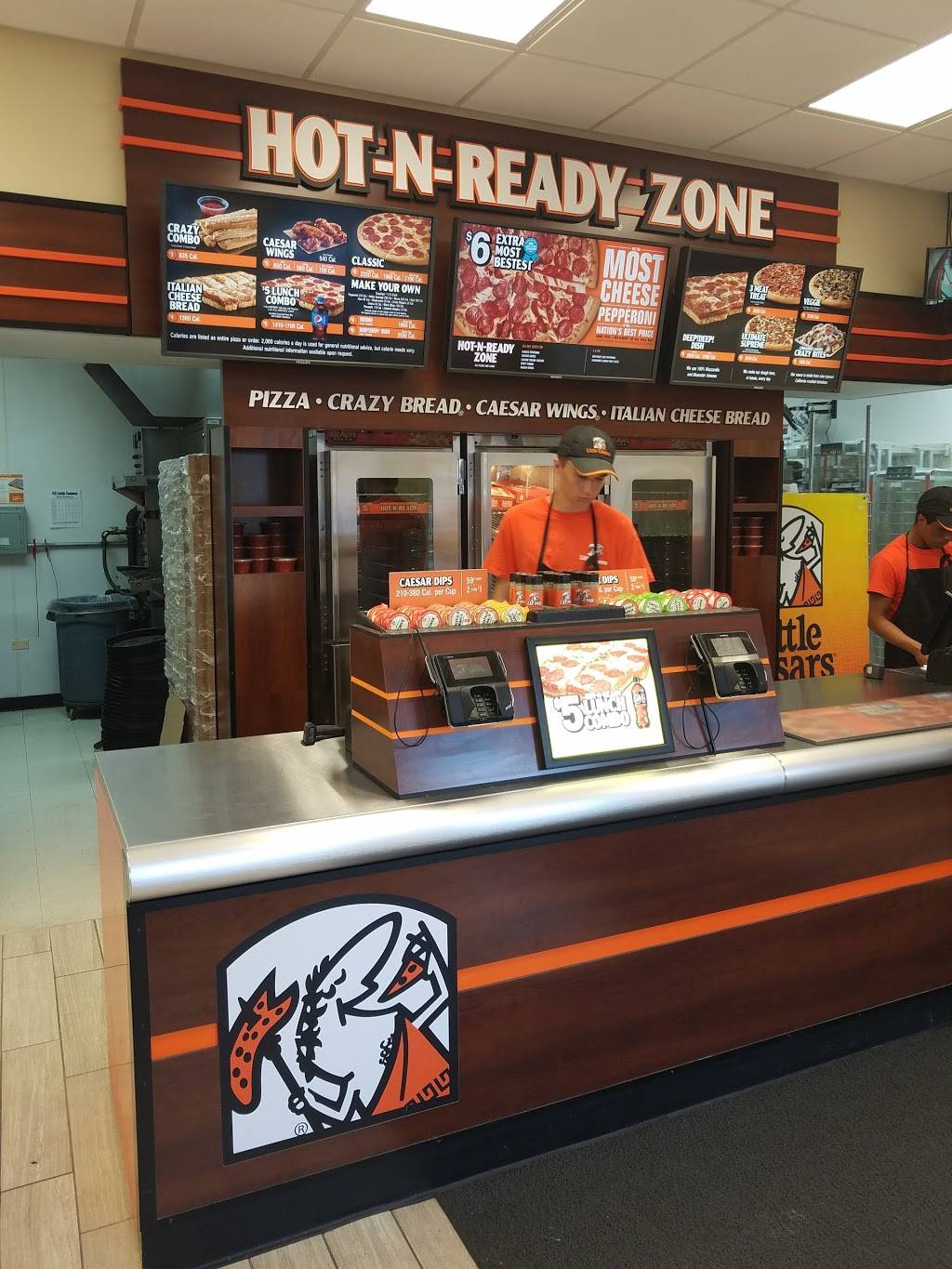 Little Caesars Pizza | meal takeaway | 5608 W Irving Park Rd, Chicago, IL 60634, USA | 7737771917 OR +1 773-777-1917