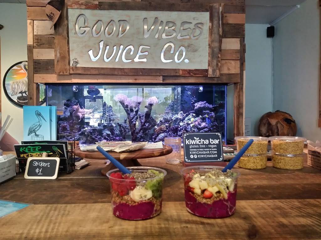 Good Vibes Juice Co. | restaurant | 1708 Missouri Ave N, Largo, FL 33770, USA | 7273144188 OR +1 727-314-4188
