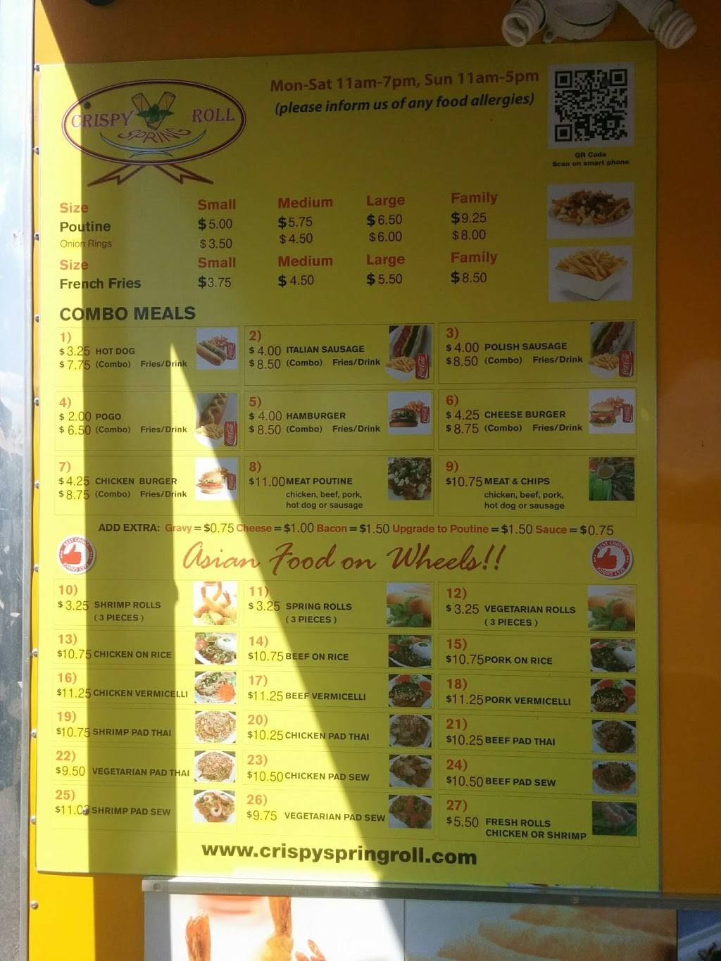 Crispy Spring Roll | restaurant | 1280 Stittsville Main St, Stittsville, ON K2S 1R3, Canada | 6132209547 OR +1 613-220-9547