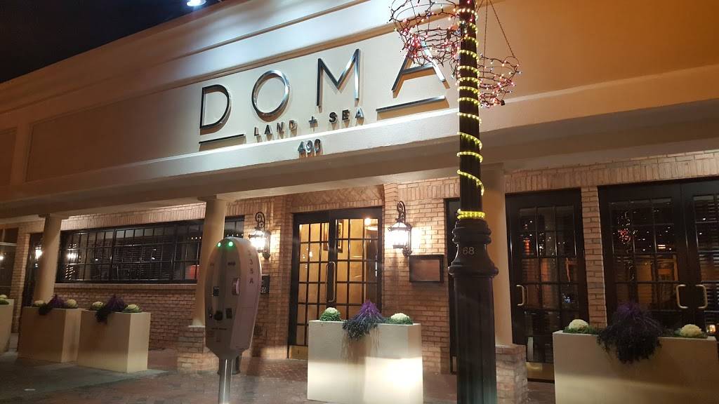 Doma Land + Sea | restaurant | 490 Chestnut St, Cedarhurst, NY 11516, USA | 5168817712 OR +1 516-881-7712