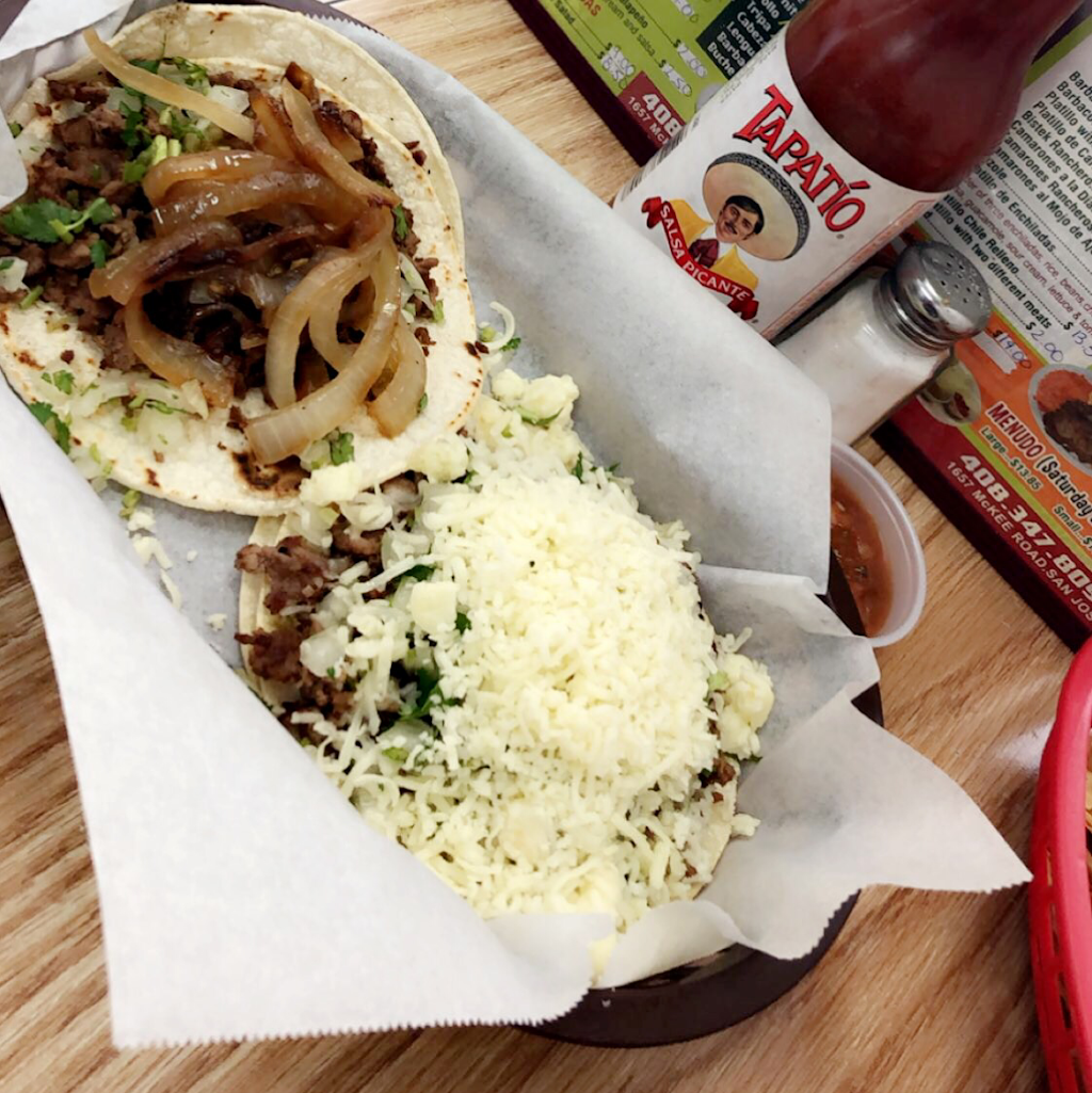 Taqueria El Jalisquillo | restaurant | 1657 McKee Rd #50, San Jose, CA 95116, USA | 4083478093 OR +1 408-347-8093