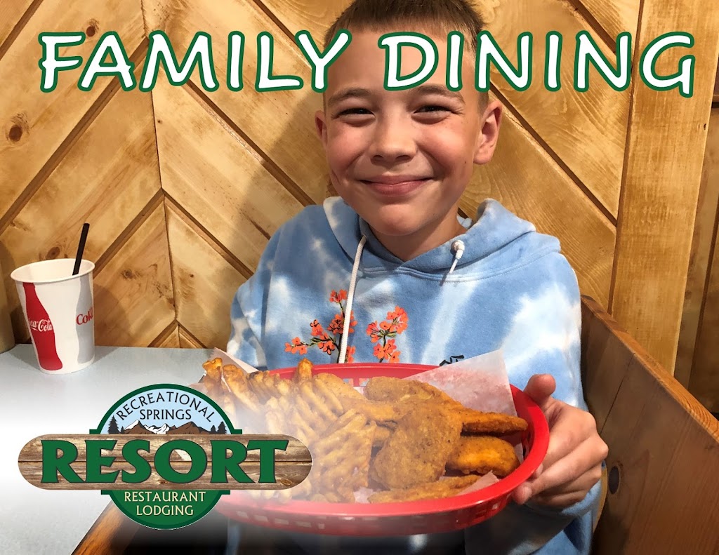 Recreational Springs Resort | restaurant | 11201 US-14A, Lead, SD 57754, USA | 6055841228 OR +1 605-584-1228