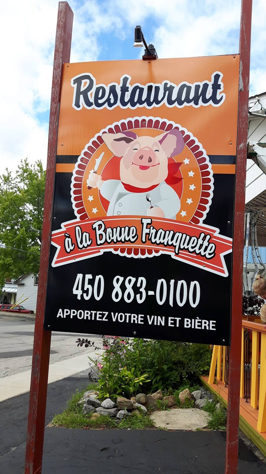 Restaurant A La Bonne Franquette | restaurant | 880 Rue de lÉglise, Sainte-Béatrix, QC J0K 1Y0, Canada | 4508830100 OR +1 450-883-0100
