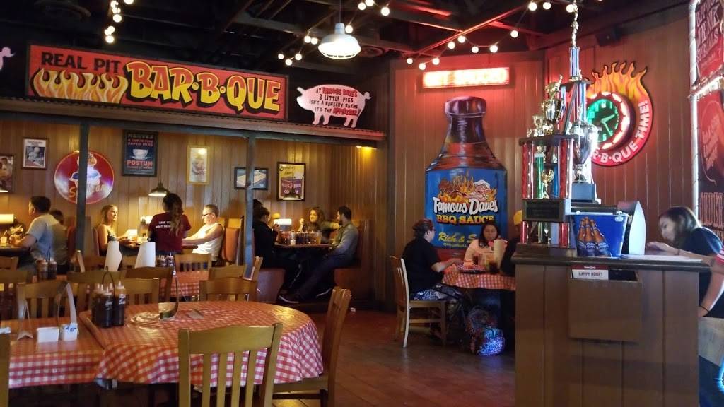 Famous Daves Bar-B-Que | restaurant | 61 Curtner Ave, San Jose, CA 95125, USA | 4082927444 OR +1 408-292-7444