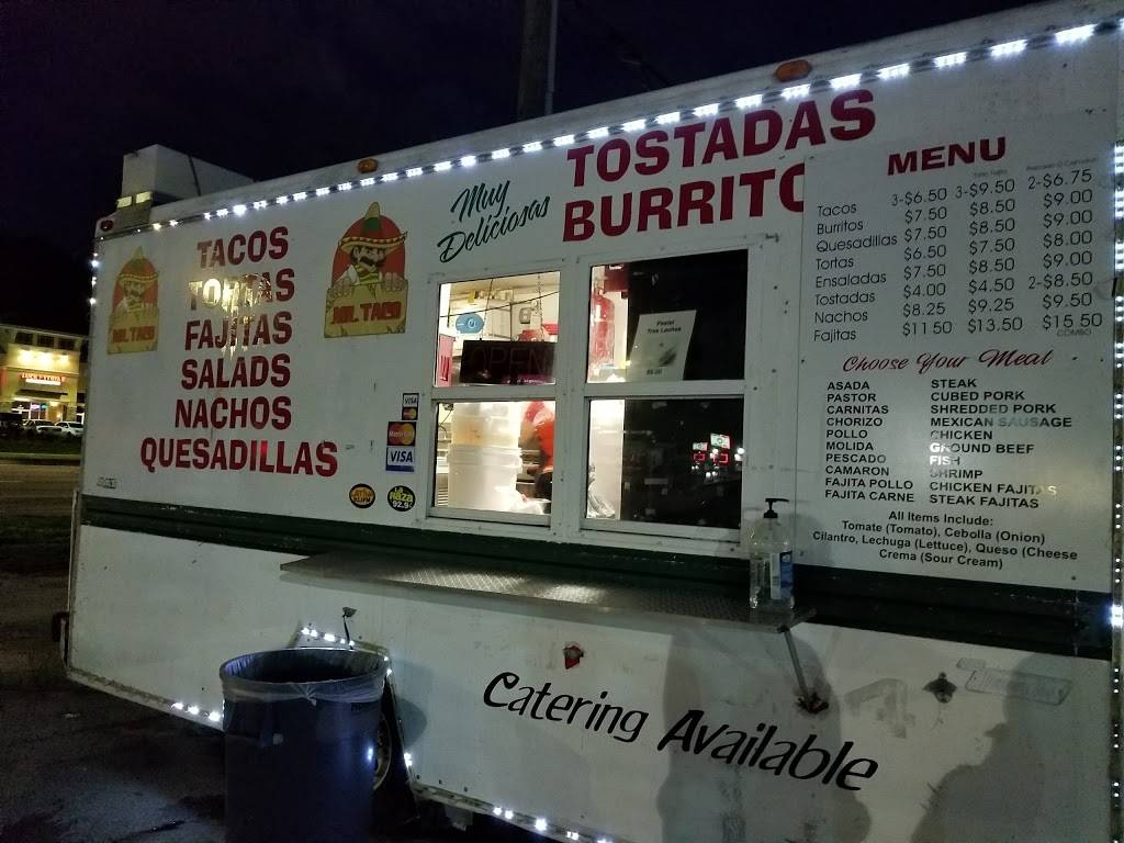 Mr. Taco Truck | restaurant | 10143 Beach Blvd, Jacksonville, FL 32246, USA | 9043147371 OR +1 904-314-7371