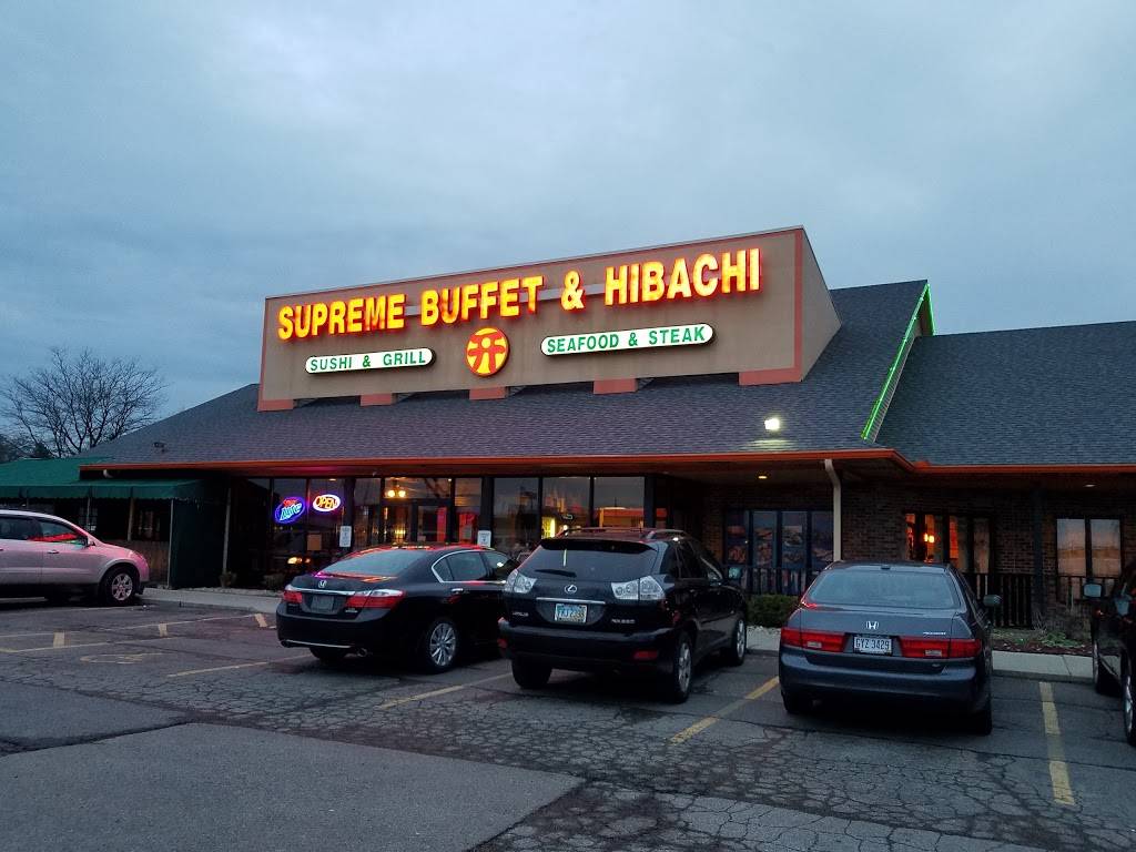 Supreme Buffet Sushi & Hibachi | restaurant | 1323 W St James Lutheran Ln, Columbus, OH 43228, USA | 6148708888 OR +1 614-870-8888