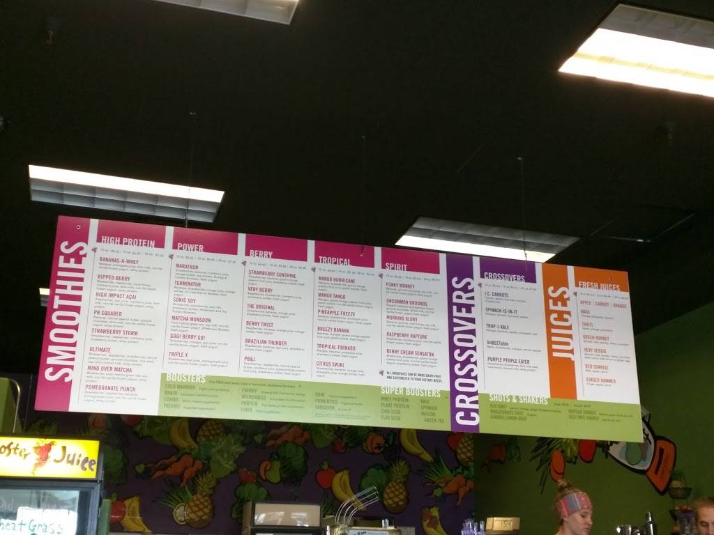Booster Juice | meal delivery | 1890 Bonanza Dr Suite 108, Park City, UT 84068, USA | 4356150099 OR +1 435-615-0099