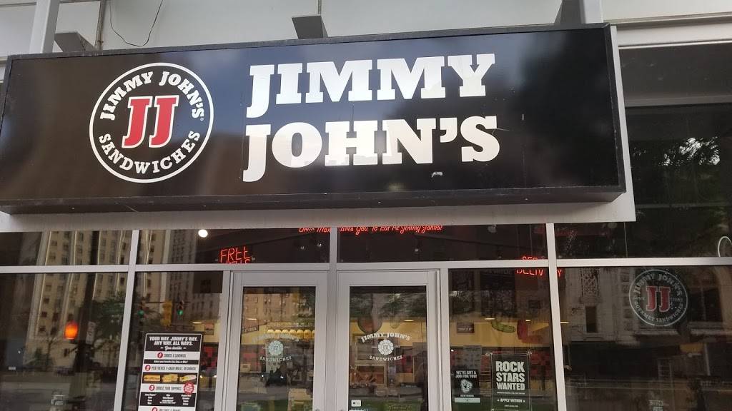 Jimmy Johns | meal delivery | 95 Monroe St, Detroit, MI 48226, USA | 3139639131 OR +1 313-963-9131