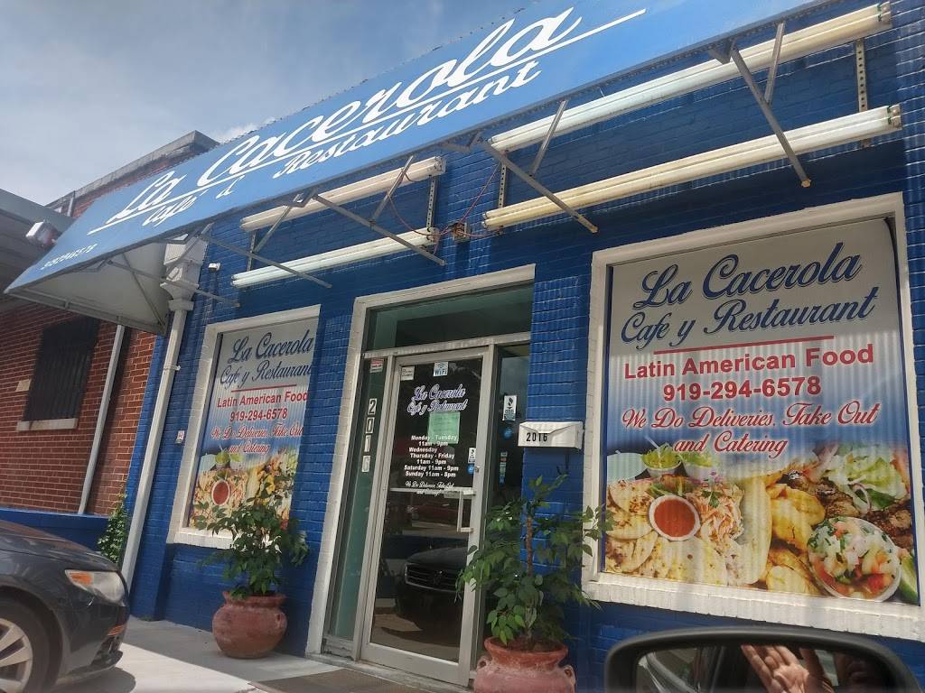 La Cacerola Cafe and Restaurant | restaurant | 2016 Guess Rd, Durham, NC 27705, USA | 9192946578 OR +1 919-294-6578
