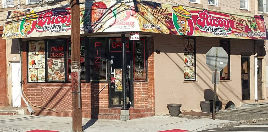 Ricoy Pizzeria And Restaurant | restaurant | 152 8th St, Passaic, NJ 07055, USA | 9739283418 OR +1 973-928-3418