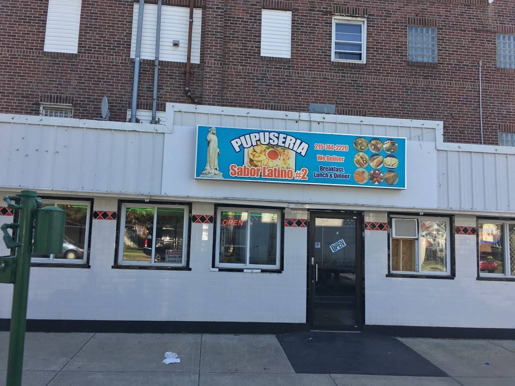 Pupuseria Sabor Latino | restaurant | 1446 E Hunting Park Ave, Philadelphia, PA 19124, USA | 2157442220 OR +1 215-744-2220