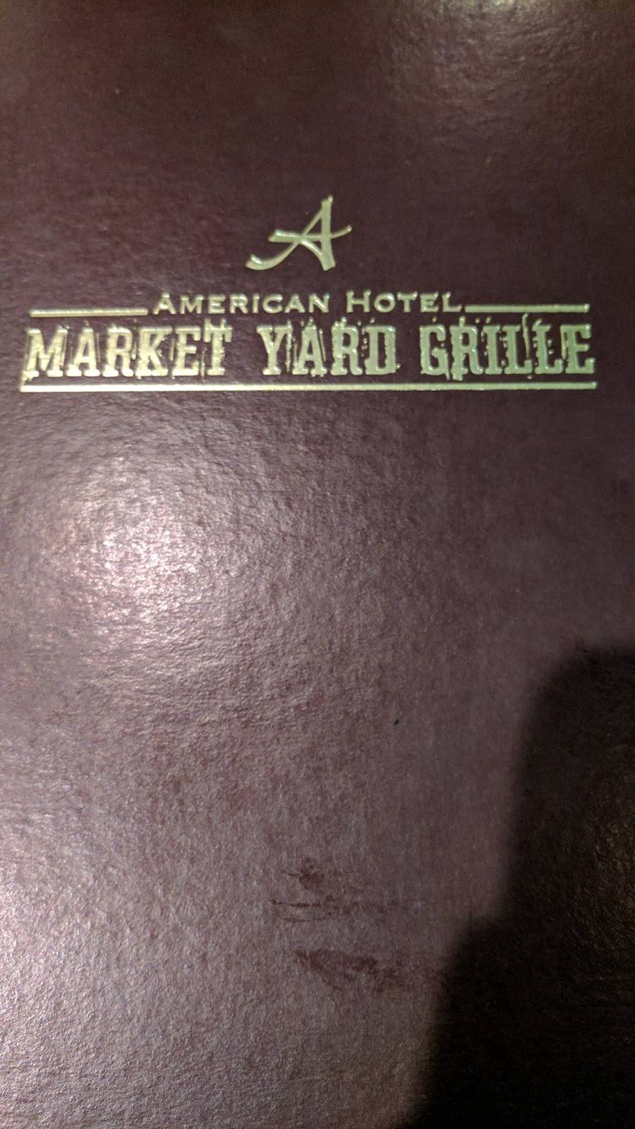 The American Hotel - Market Yard Grille | restaurant | 18 E Main St, Freehold Township, NJ 07728, USA | 7324313220 OR +1 732-431-3220