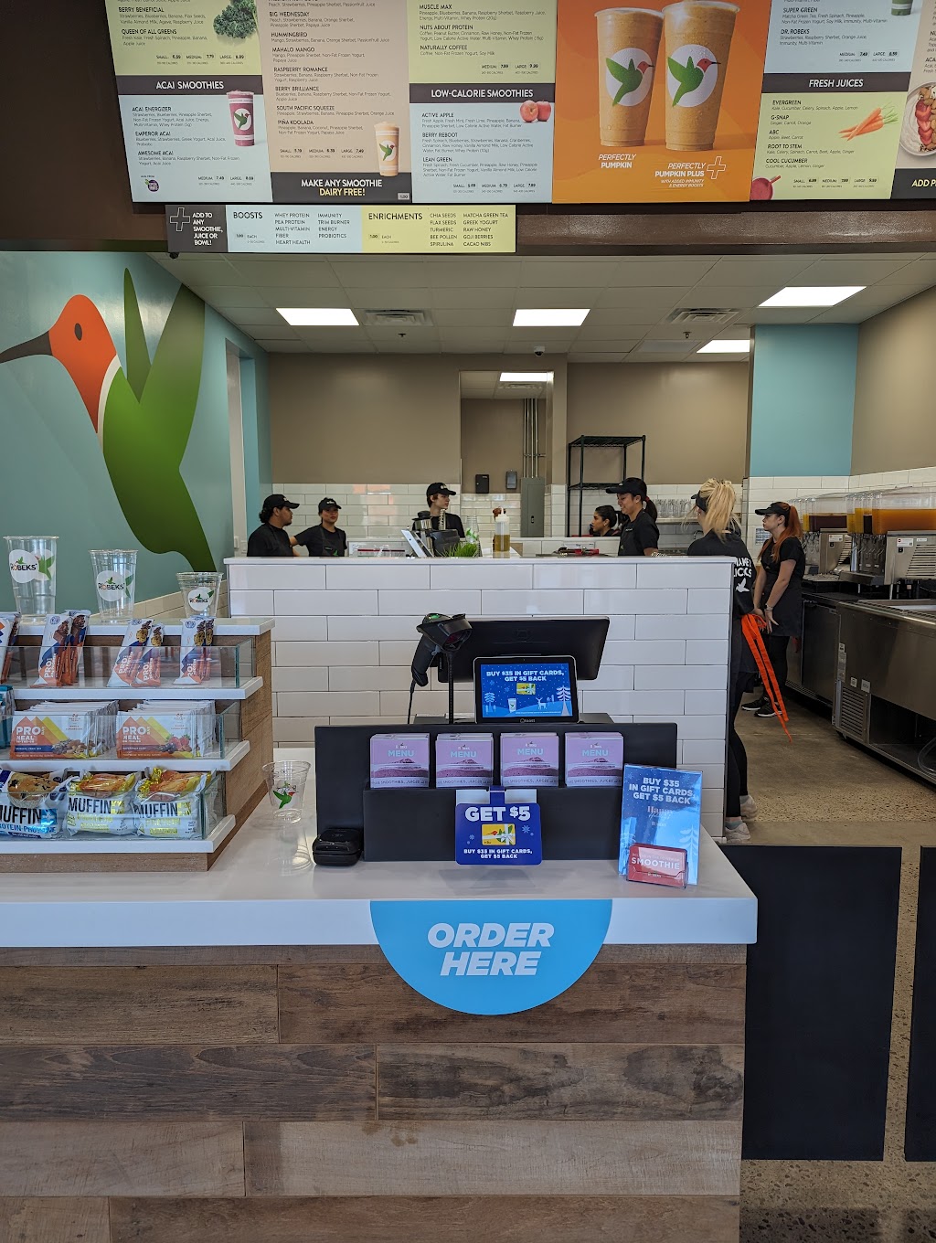 Robeks Fresh Juices & Smoothies | restaurant | 1840 E Warner Rd STE 101, Tempe, AZ 85284, USA | 4806870985 OR +1 480-687-0985