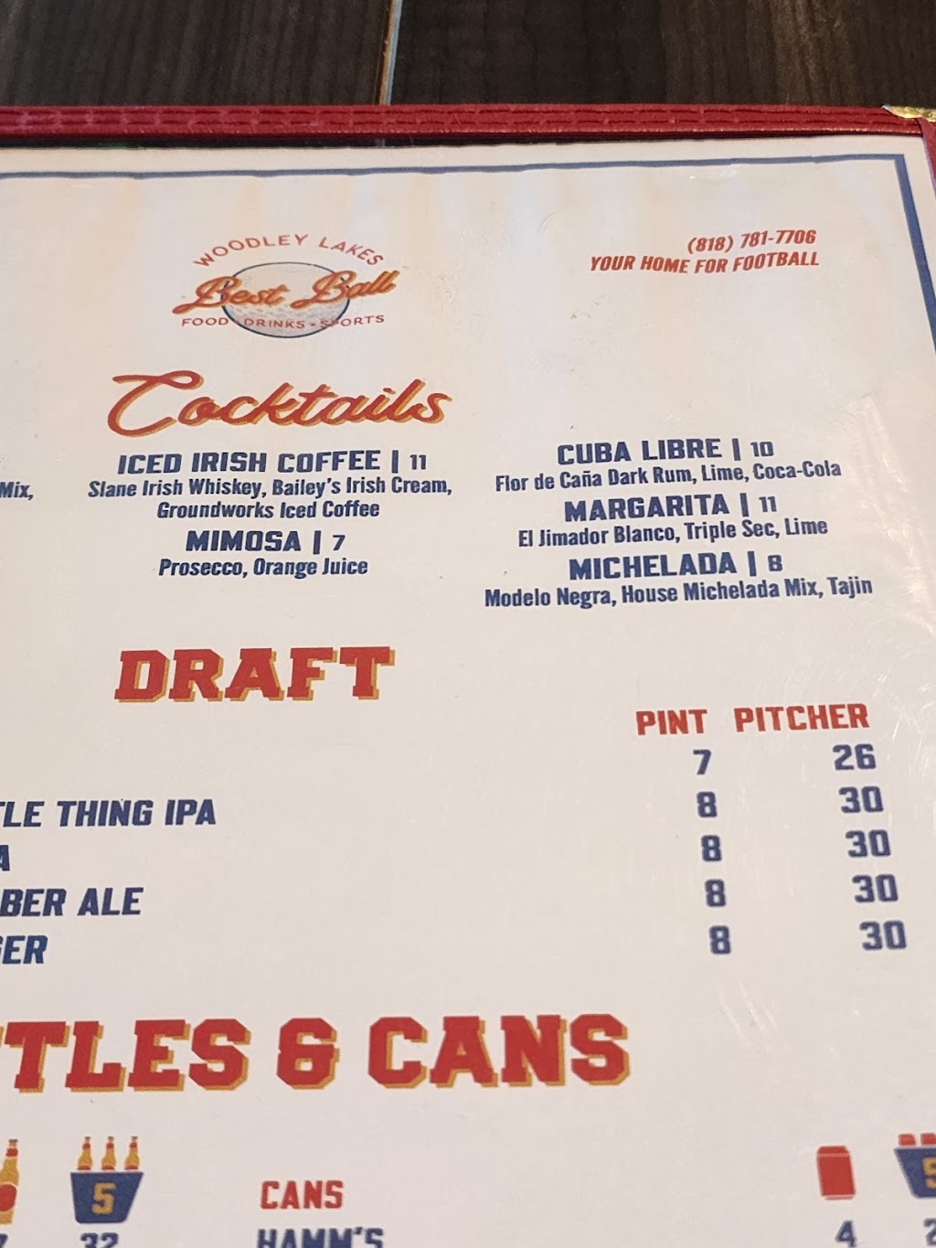 Best Ball | Food Drinks Sports | restaurant | 6331 Woodley Ave, Van Nuys, CA 91406, USA | 8187817706 OR +1 818-781-7706