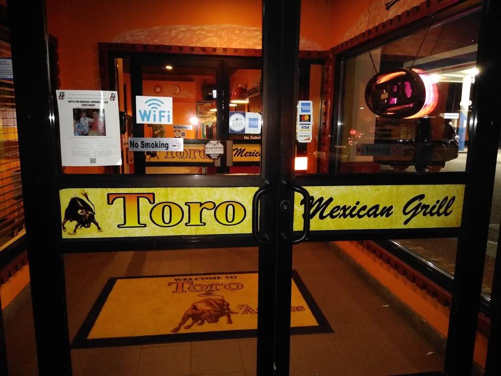 Toro Mexican Grill | restaurant | 672 TN-92, Dandridge, TN 37725, USA | 8653447102 OR +1 865-344-7102