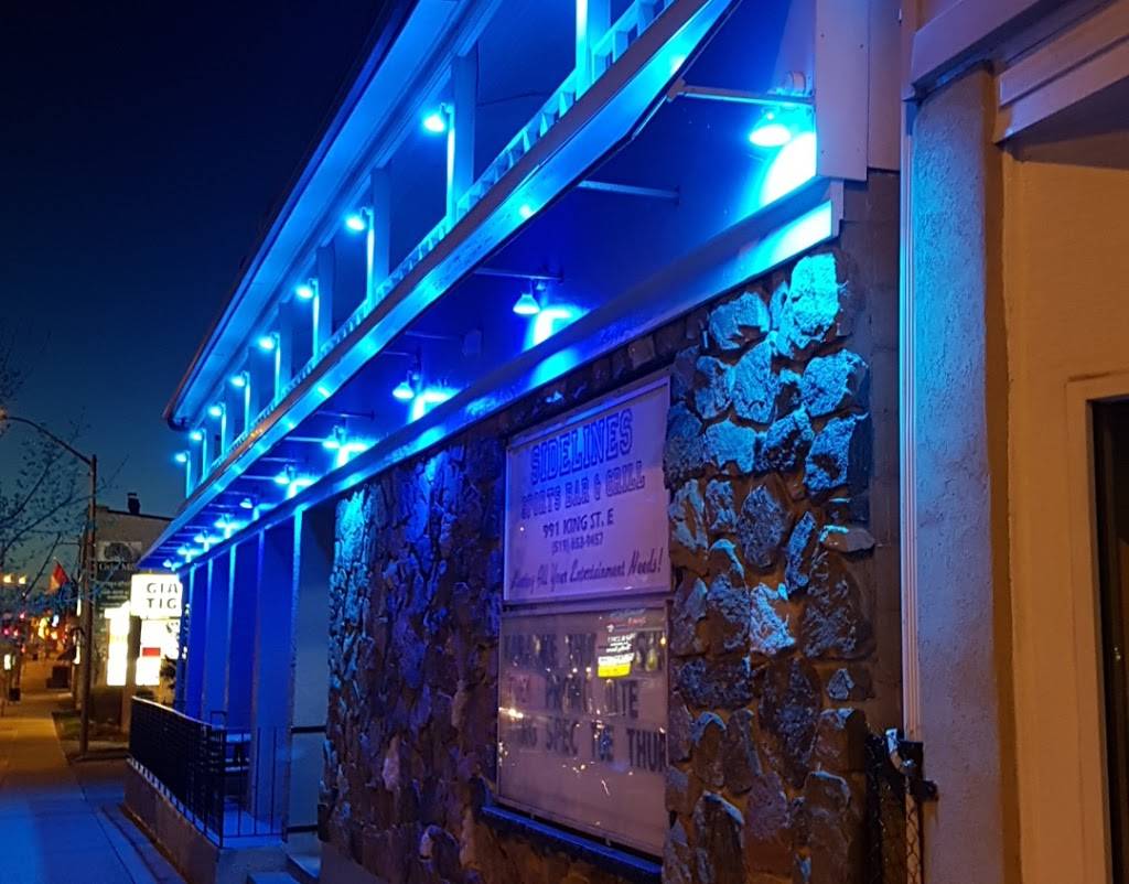 Sidelines Sports Bar & Grill | restaurant | 991 King St E, Cambridge, ON N3H 3P4, Canada | 5196539457 OR +1 519-653-9457