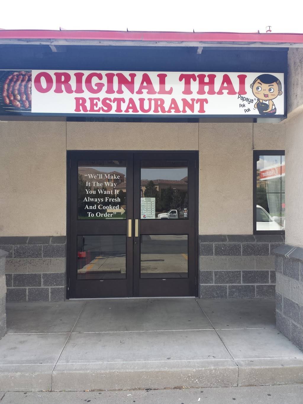 Original Thai | restaurant | 2995 Vista Blvd, Sparks, NV 89434, USA | 7758709966 OR +1 775-870-9966