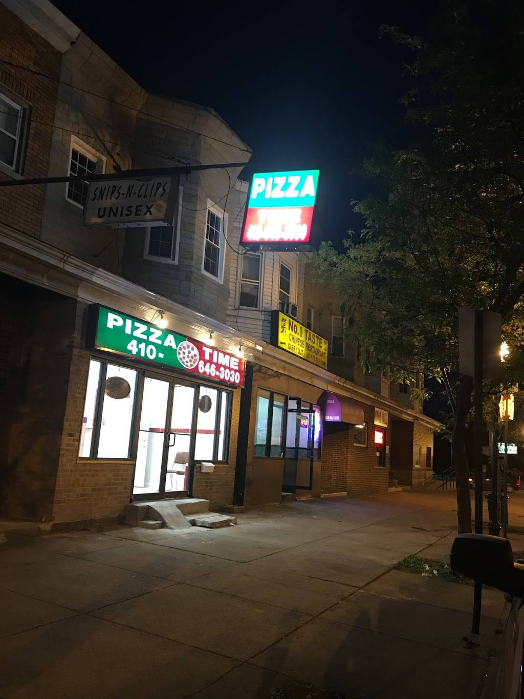Pizza Time | restaurant | 2511 Washington Blvd, Baltimore, MD 21230, USA | 4106463030 OR +1 410-646-3030