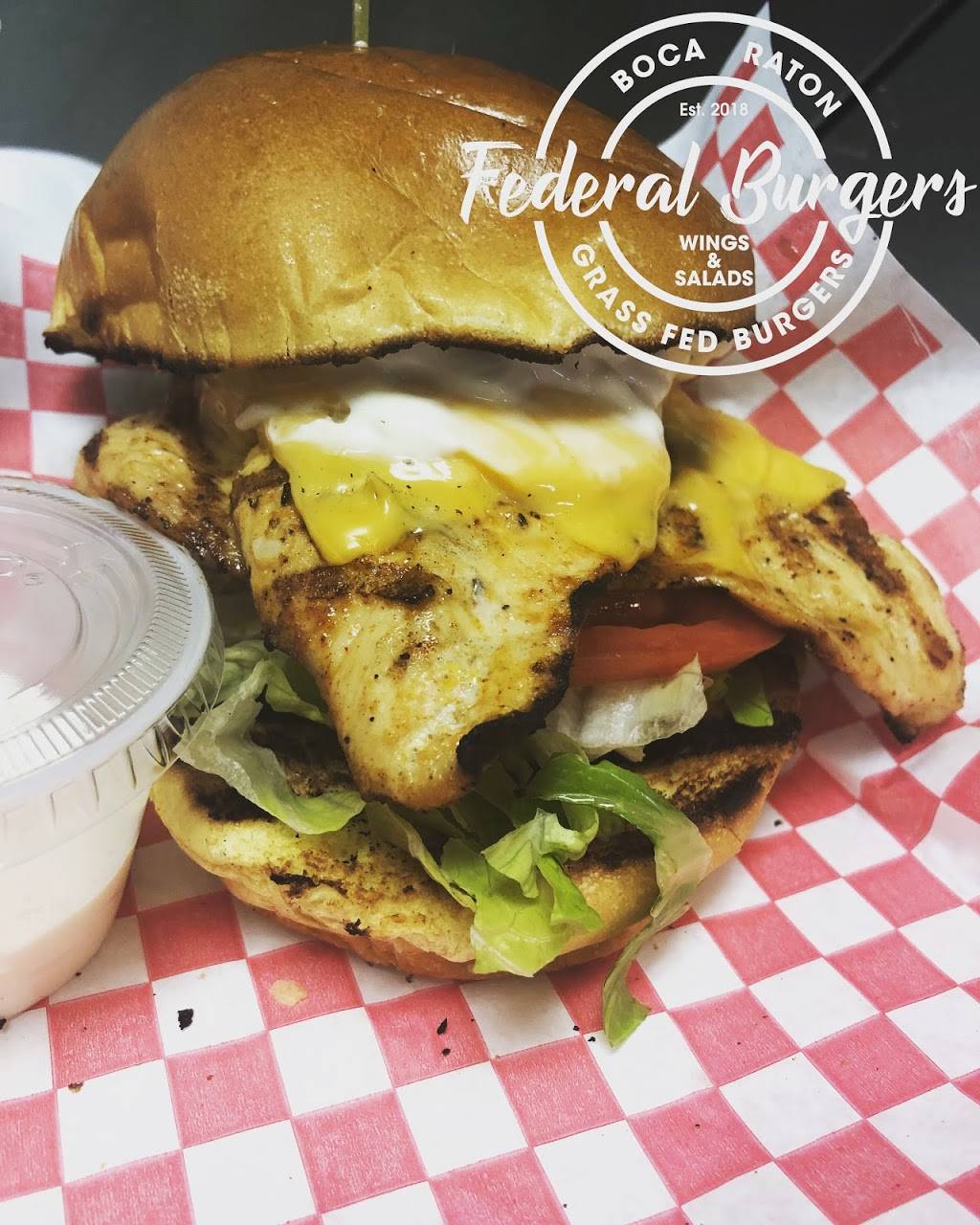 Federal Burgers & Wings | restaurant | 2831 N Federal Hwy, Boca Raton, FL 33431, USA | 5614477995 OR +1 561-447-7995