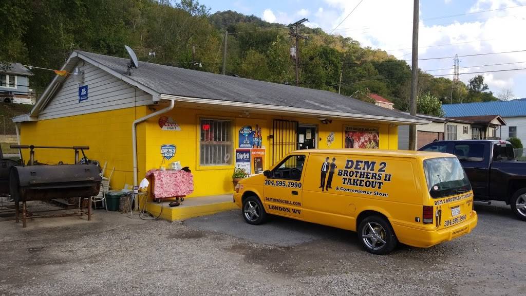 Dem 2 Brothers BBQ Takeout | restaurant | 9941 Old Town Rd, London, WV 25126, USA | 3045957990 OR +1 304-595-7990