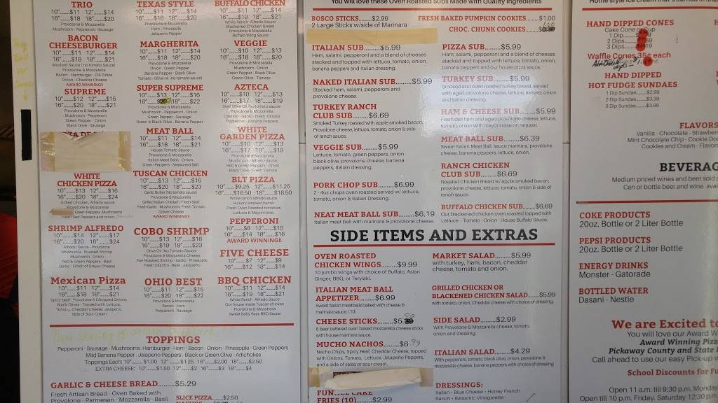 Hooks Pizza On the Hill | restaurant | 490 W 5th St, Chillicothe, OH 45601, USA | 7407755700 OR +1 740-775-5700