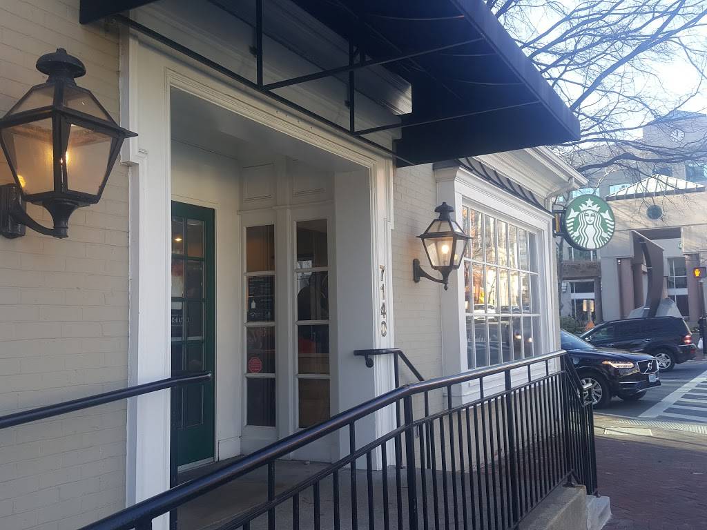 Starbucks | cafe | 7140 Wisconsin Ave, Bethesda, MD 20814, USA | 3016525941 OR +1 301-652-5941