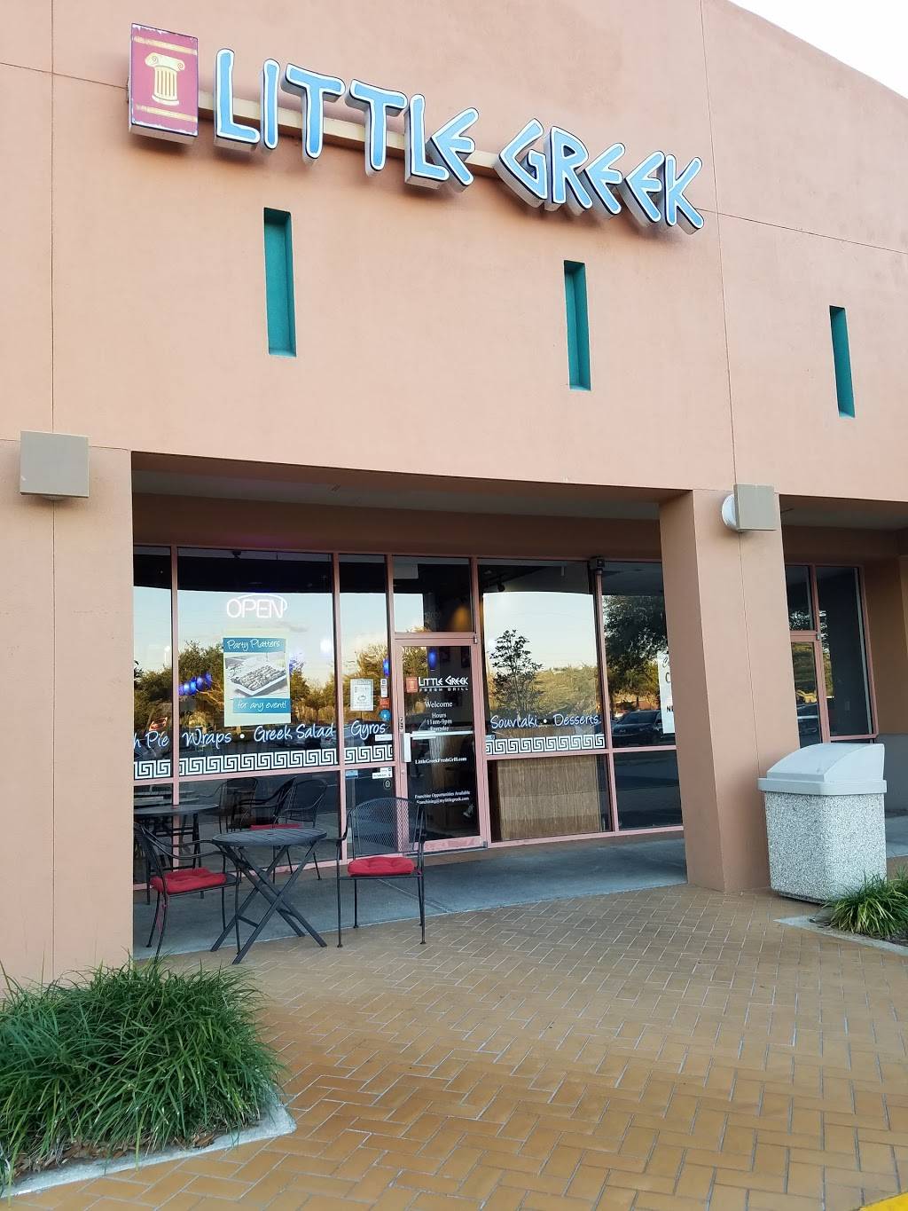 Little Greek Fresh Grill | restaurant | 19022 Bruce B Downs Blvd, Tampa, FL 33647, USA | 8139720707 OR +1 813-972-0707
