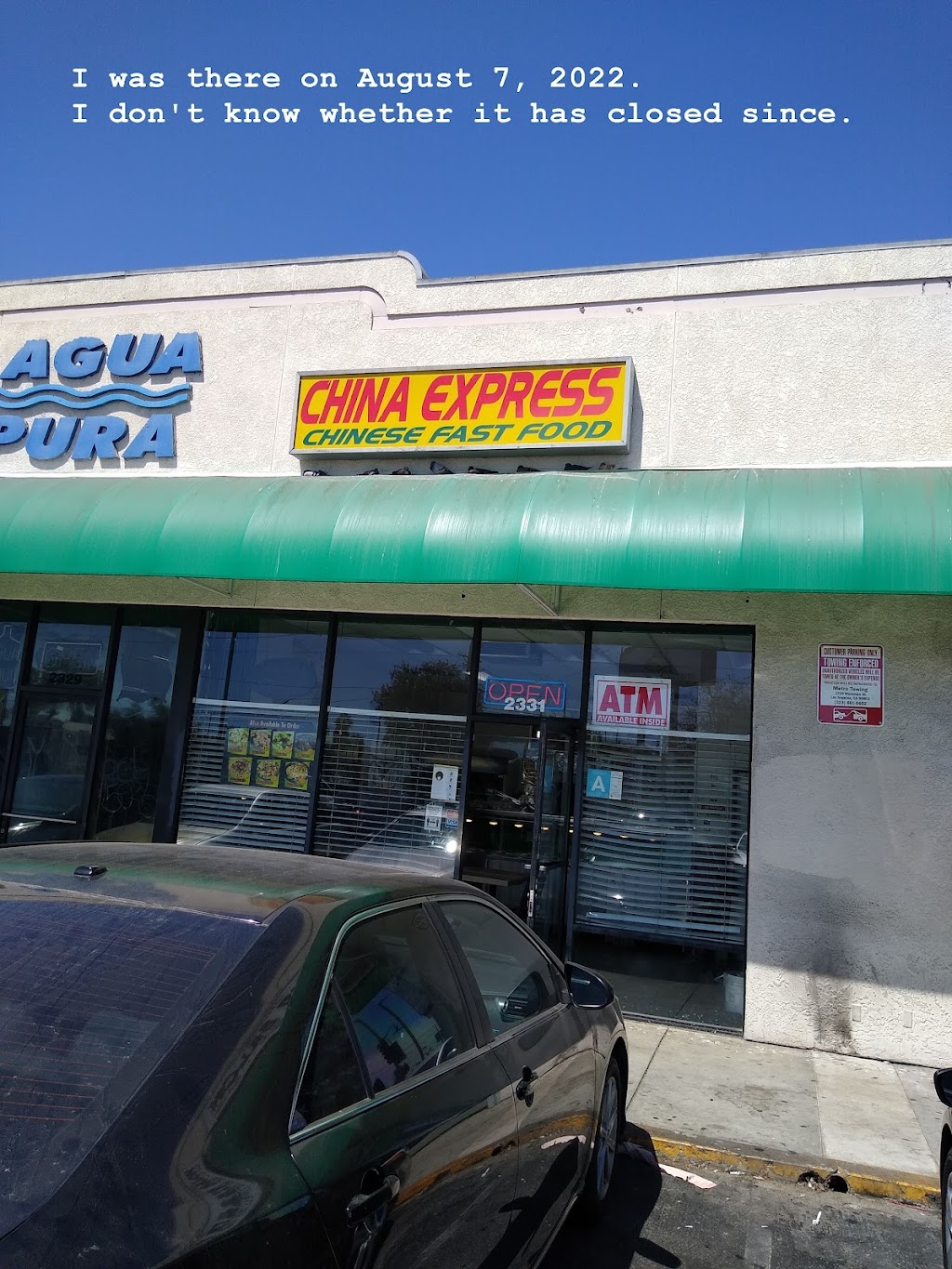 China Express | restaurant | 2331 East 4th St, Los Angeles, CA 90033, USA | 6267594130 OR +1 626-759-4130