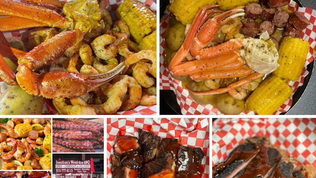 Jonathans Wood-Fire BBQ & Seafood | restaurant | 2111 E Crossroads Ln #106, Olathe, KS 66062, USA | 9137776115 OR +1 913-777-6115