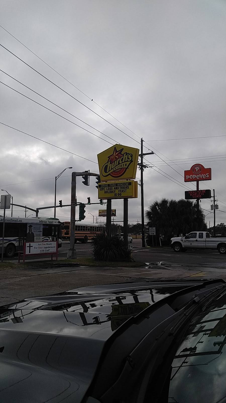 Churchs Chicken | restaurant | 7020 Westbank Expy, Marrero, LA 70072, USA | 5043411839 OR +1 504-341-1839