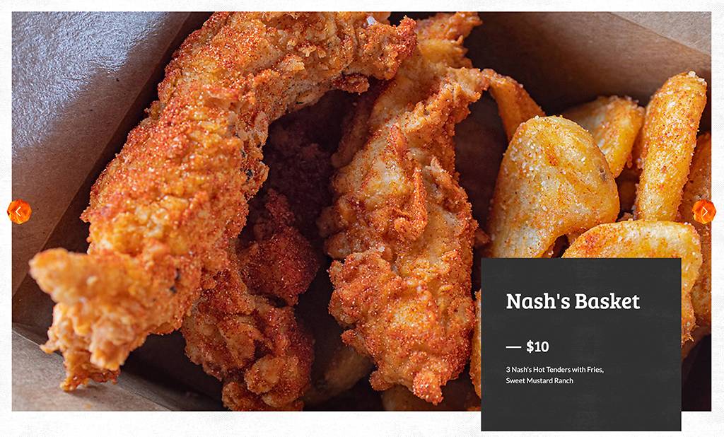 Nashs Hot Chicken | restaurant | 905 Central Ave, St. Petersburg, FL 33705, USA | 7272853994 OR +1 727-285-3994