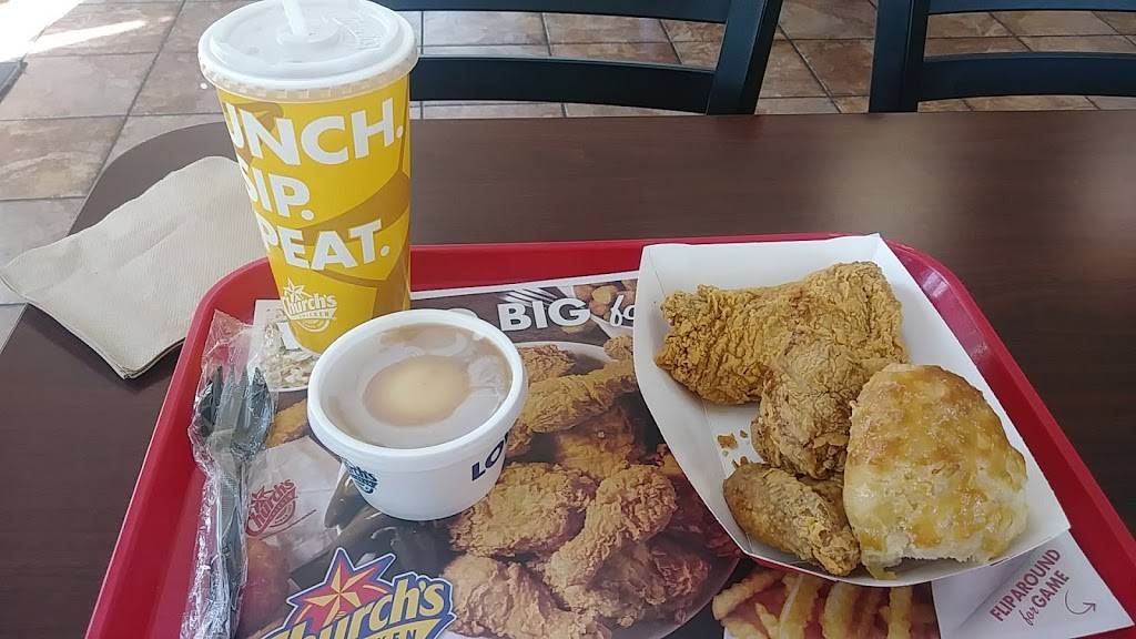 Churchs Chicken | restaurant | 333 S Belt Line Rd, Irving, TX 75060, USA | 9729861858 OR +1 972-986-1858