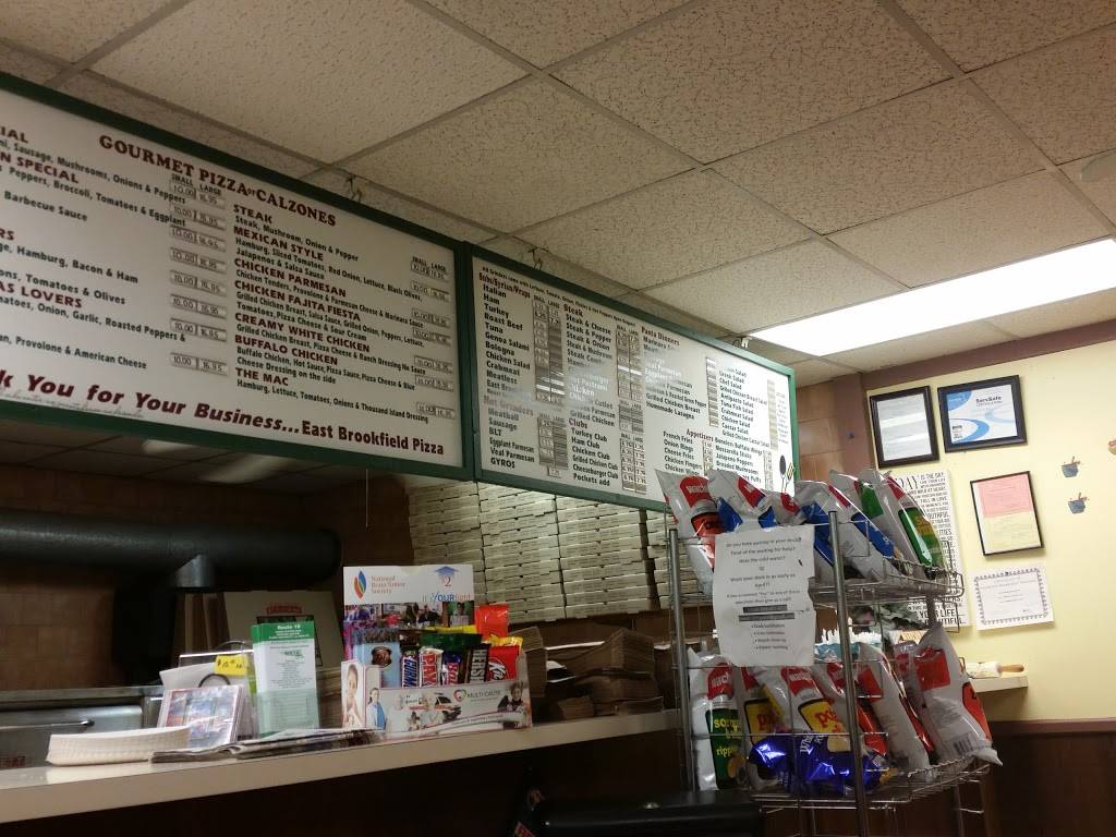 East Brookfield Pizza | restaurant | 289 E Main St, East Brookfield, MA 01515, USA | 5088678777 OR +1 508-867-8777