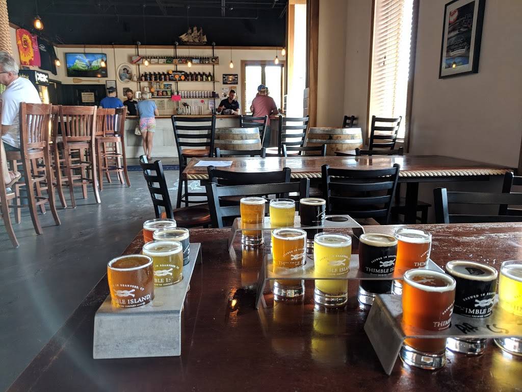 Thimble Island Brewing Company | restaurant | 16 Business Park Dr, Branford, CT 06405, USA | 2032082827 OR +1 203-208-2827