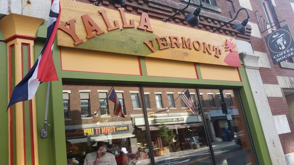 Yalla Vermont | restaurant | 80 Main St, Brattleboro, VT 05301, USA | 8025791309 OR +1 802-579-1309