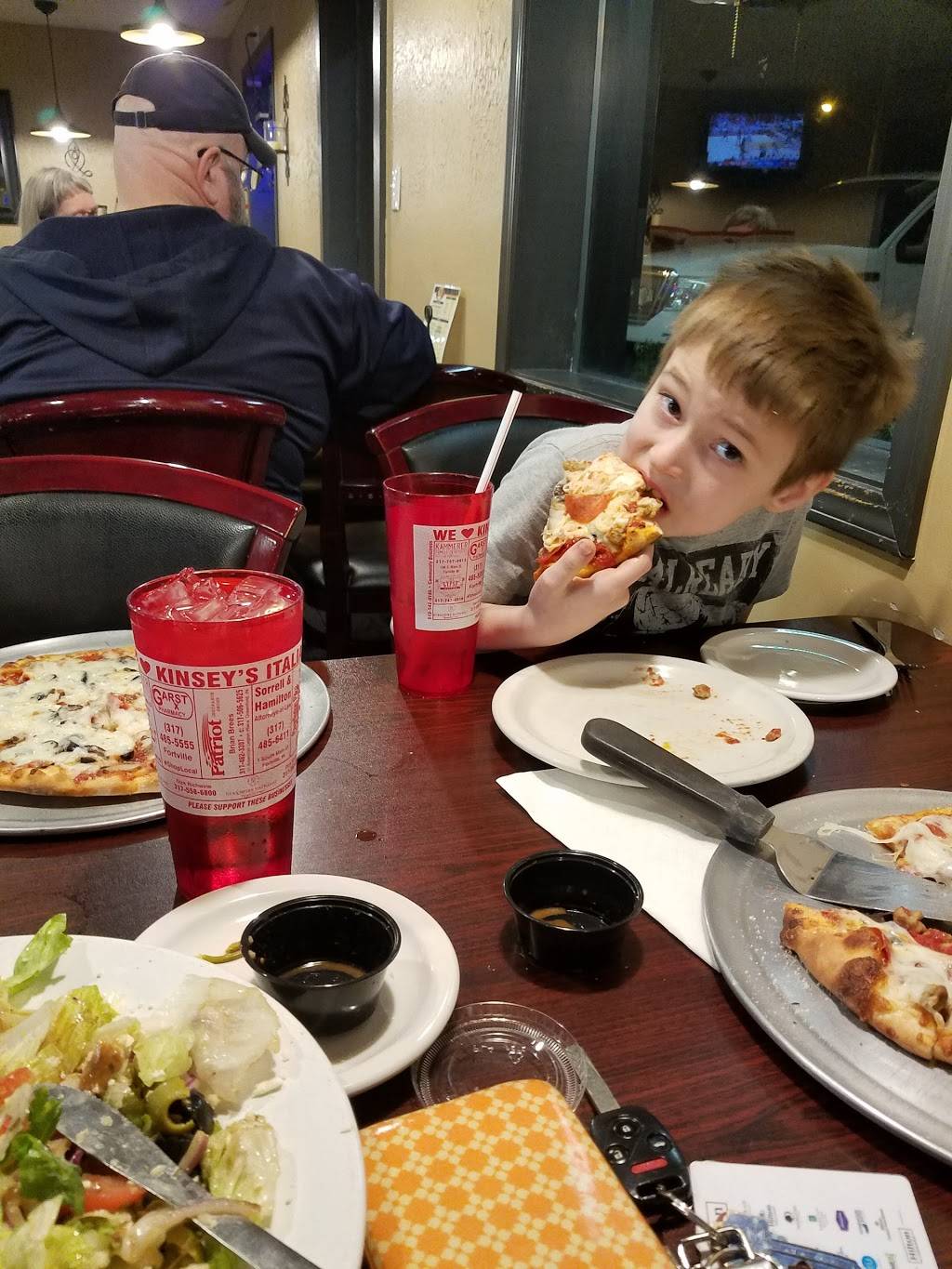 Kinseys Italian Cafe | meal takeaway | 6383 W Broadway, McCordsville, IN 46055, USA | 3173361300 OR +1 317-336-1300