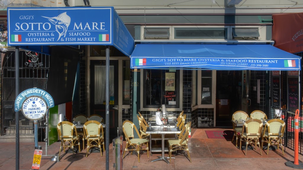 Sotto Mare | restaurant | 552 Green St, San Francisco, CA 94133, USA | 4153983181 OR +1 415-398-3181