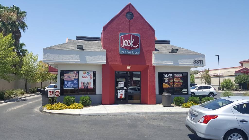 Jack in the Box | restaurant | 3311 S Nellis Blvd, Las Vegas, NV 89121, USA | 7024358957 OR +1 702-435-8957