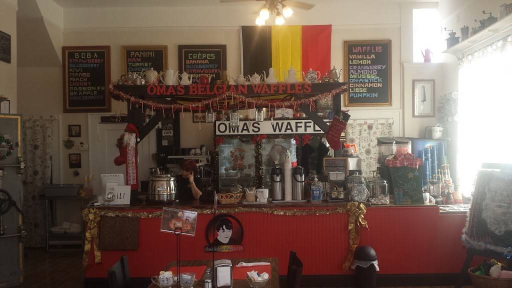 Omas Belgian Waffles and Cafe | restaurant | 9 Main St, Greenwich, OH 44837, USA | 5674594108 OR +1 567-459-4108