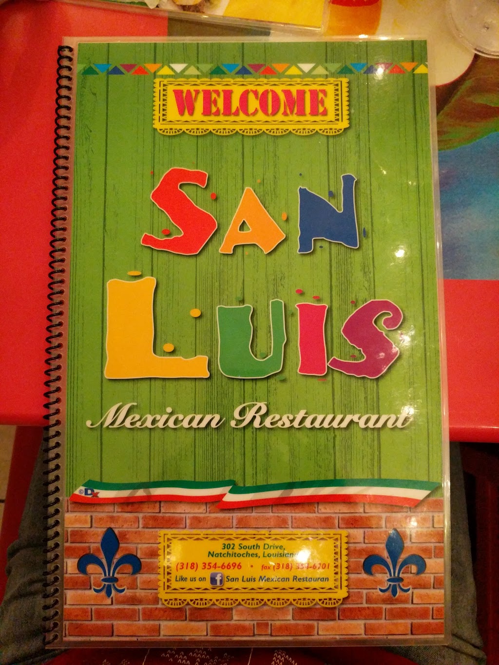 San Luis Mexican Restaurant | restaurant | 302 South Dr, Natchitoches, LA 71457, USA | 3183546696 OR +1 318-354-6696