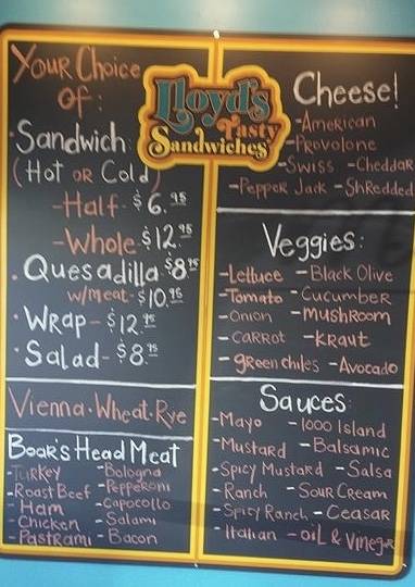 Lloyds Tasty Sandwiches | restaurant | 7512 Grandview Ave, Arvada, CO 80002, USA | 3034635804 OR +1 303-463-5804