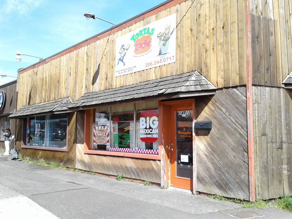 Tortas Locas | restaurant | 14912 Ambaum Blvd SW, Burien, WA 98166, USA | 2062440717 OR +1 206-244-0717