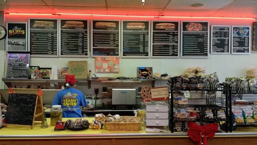 Larrys Giant Subs | meal takeaway | 1500 Beville Rd #604, Daytona Beach, FL 32114, USA | 3862572200 OR +1 386-257-2200