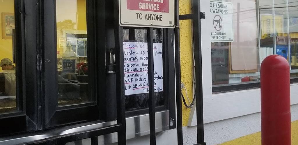 Taqueria Jalisco | restaurant | S Post Oak Rd, Houston, TX 77053, USA | 2814160225 OR +1 281-416-0225