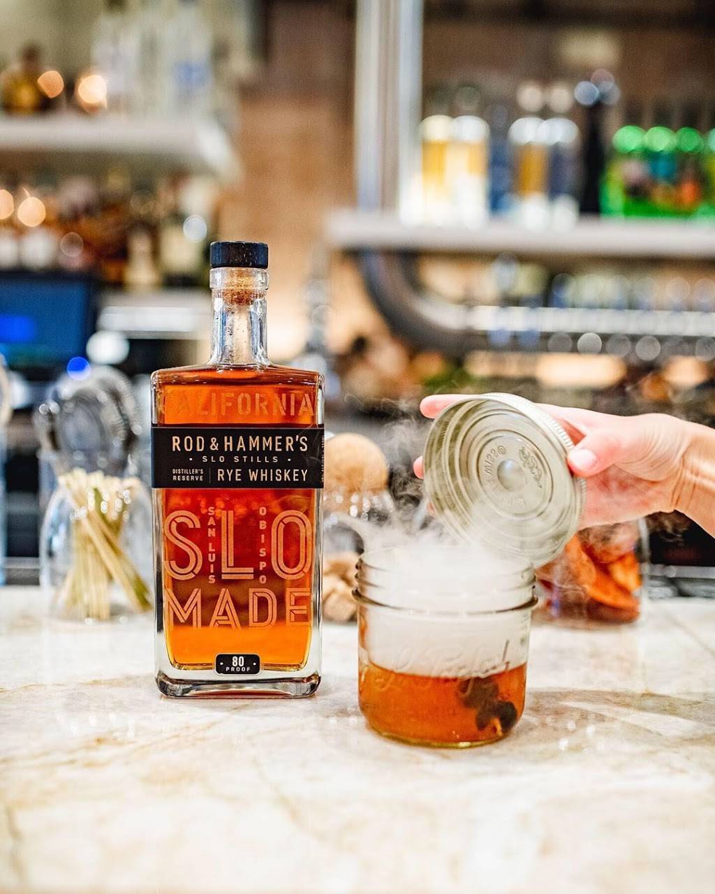 Rod & Hammer’s SLO Stills | restaurant | 855 Aerovista Pl, San Luis Obispo, CA 93401, USA | 8055431843 OR +1 805-543-1843