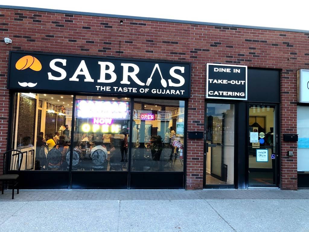 Sabras - The Taste Of Gujarat | restaurant | 3478 Lawrence Ave E, Scarborough, ON M1H 1A9, Canada | 4164388274 OR +1 416-438-8274