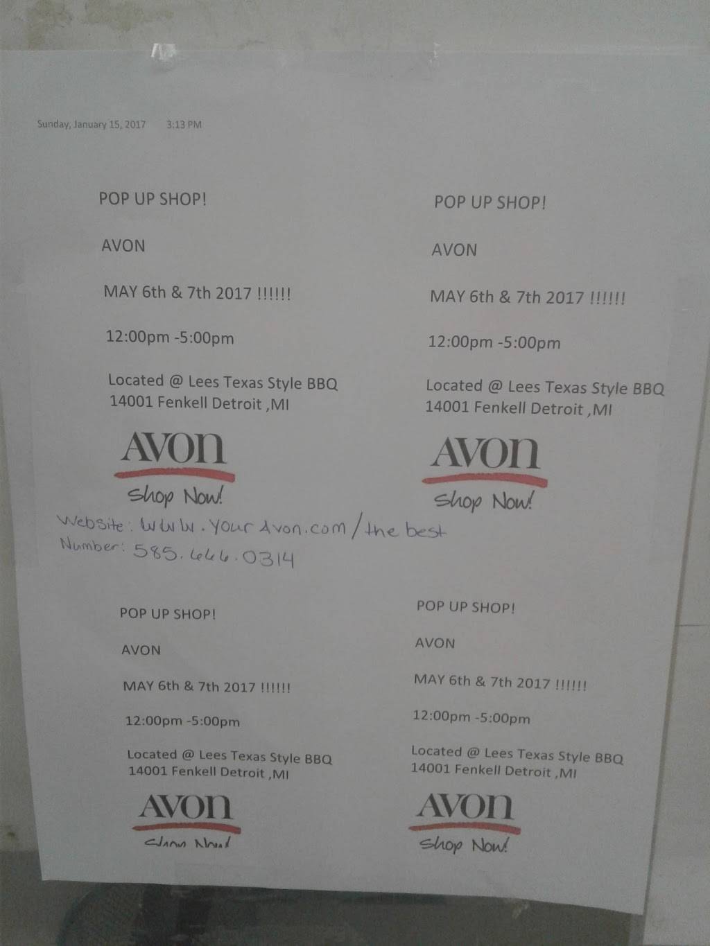 Lees Texas Style Bar-B-Q | restaurant | 14001 Fenkell Ave, Detroit, MI 48227, USA | 3134524940 OR +1 313-452-4940